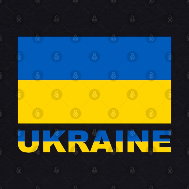 Ukraine Flag by amitsurti